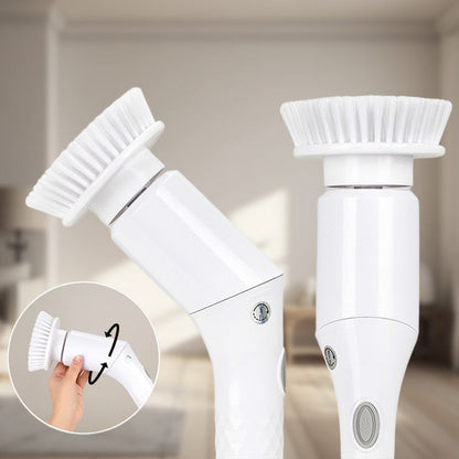 🏆Hot Sale 50% OFF⏳Waterproof Telescopic Electric Spin Scrubber