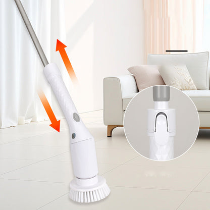 🏆Hot Sale 50% OFF⏳Waterproof Telescopic Electric Spin Scrubber