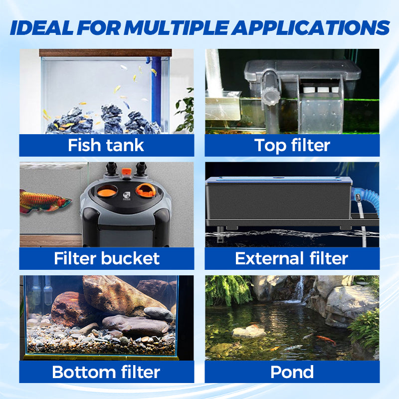 🐟Buy 3 Get 2🐟 Free8-Layer Aquarium Filter Pad - Efficient & Easy 💧🐟