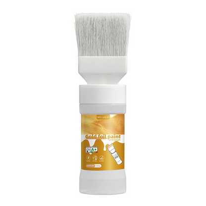 ⏰ LIMITED TIME 50% OFF! 🔥✨Water-Based Metallic Silver Paint with Built-in Brush