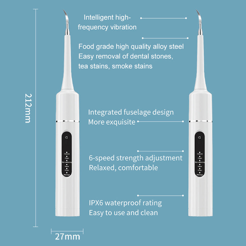 🖤Black Friday Sale:50% OFF🖤🦷Professional Multi-Function & Multi-Speed Ultrasonic Teeth Cleaner