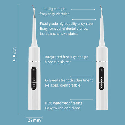 🖤Black Friday Sale:50% OFF🖤🦷Professional Multi-Function & Multi-Speed Ultrasonic Teeth Cleaner