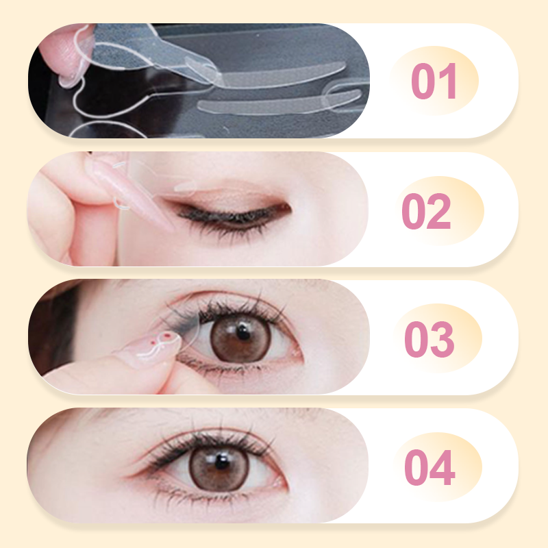 ✨Buy 1 Get 1 Free✨Invisible Strong Support Double Eyelid Tapes for Enlarging Eyes