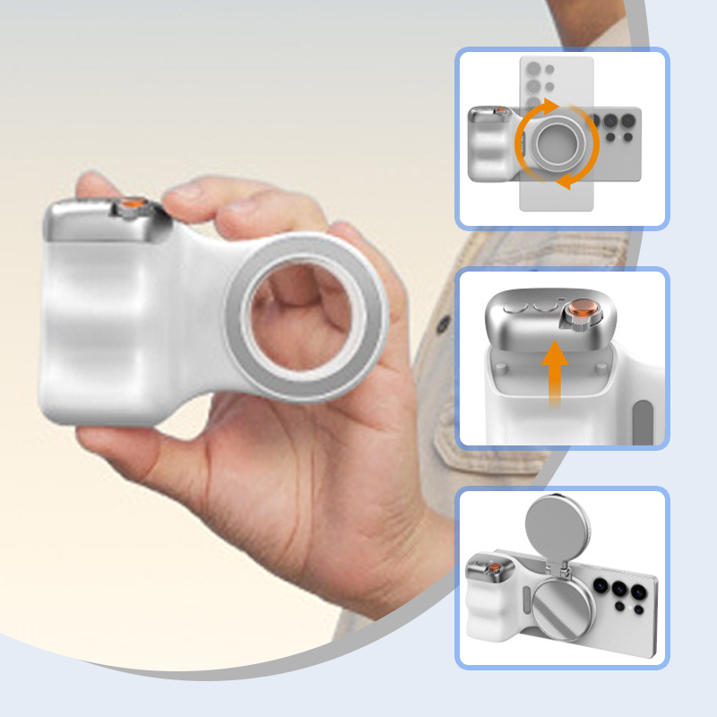 🎉Last day 50% off-💥Photo fill light artifact💥💥 Magnetic Phone Camera Grip