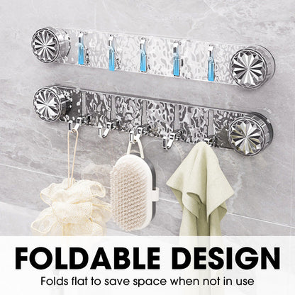 🪝 BUY 2 GET 1 FREE! 🛠️ Stylish Wall Hook Organizer – Space Saving, Rust Proof & Easy Install ✨