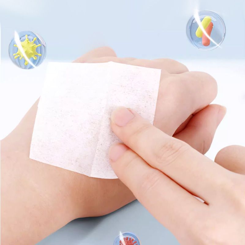 🌟🧼 Disposable alcohol swabs with 75% ethyl alcohol