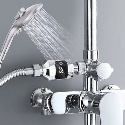 High-Accuracy LED Shower Thermometer