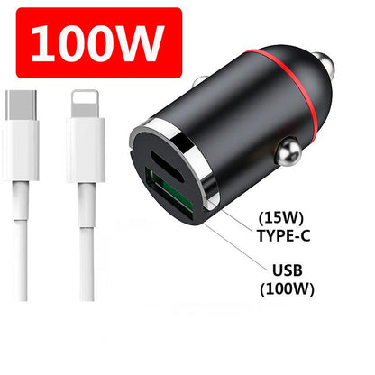 🔥2-Port Compact Fast Charger for Car