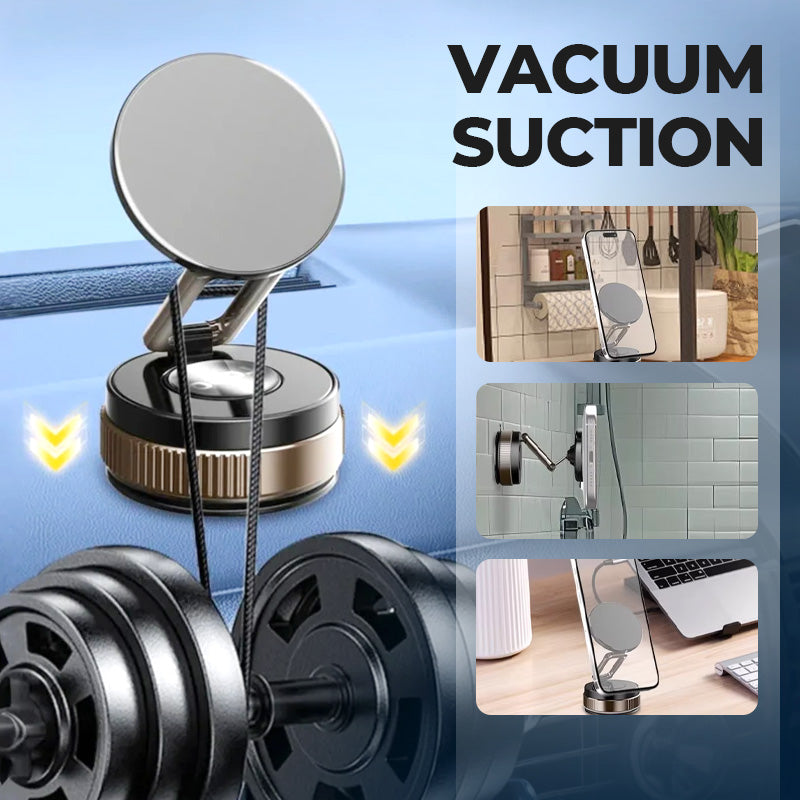 ⏰ Now only 50% off!🧲✨360° Rotating Vacuum Magnetic Phone Holder