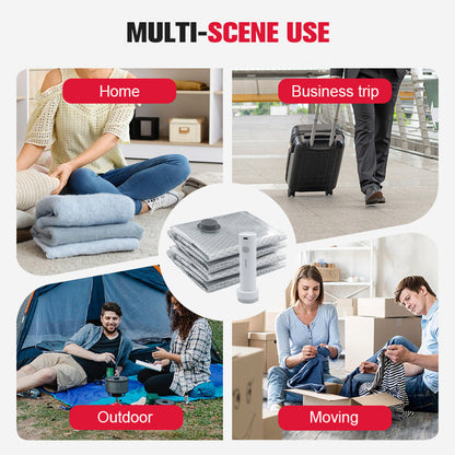 🔥 LAST DAY PROMOTION - 49%OFF 🔥 Travel Vacuum Storage Bags & Portable Pump Set