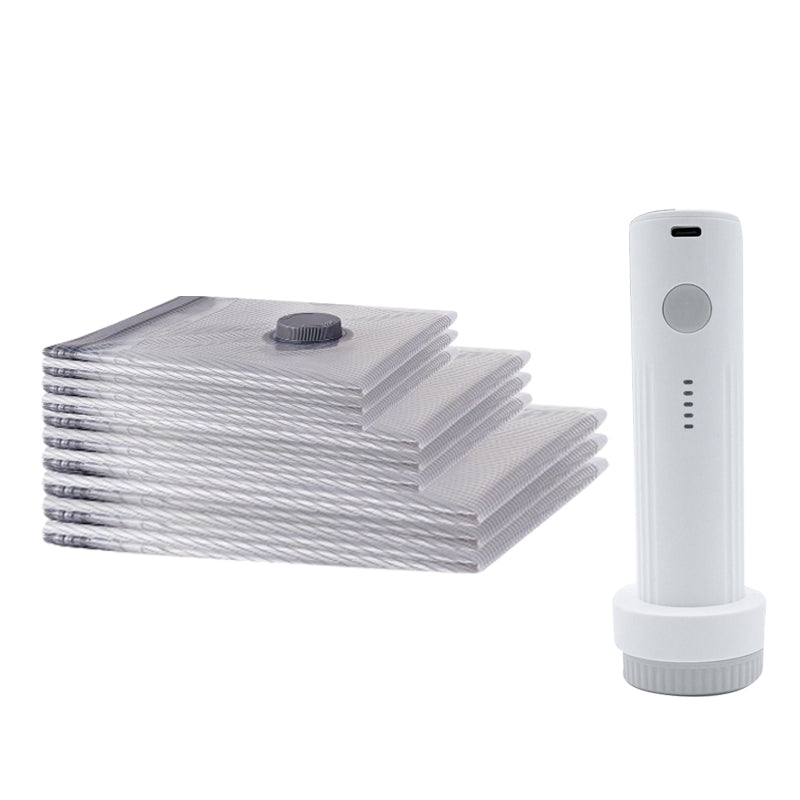 🔥 LAST DAY PROMOTION - 49%OFF 🔥 Travel Vacuum Storage Bags & Portable Pump Set