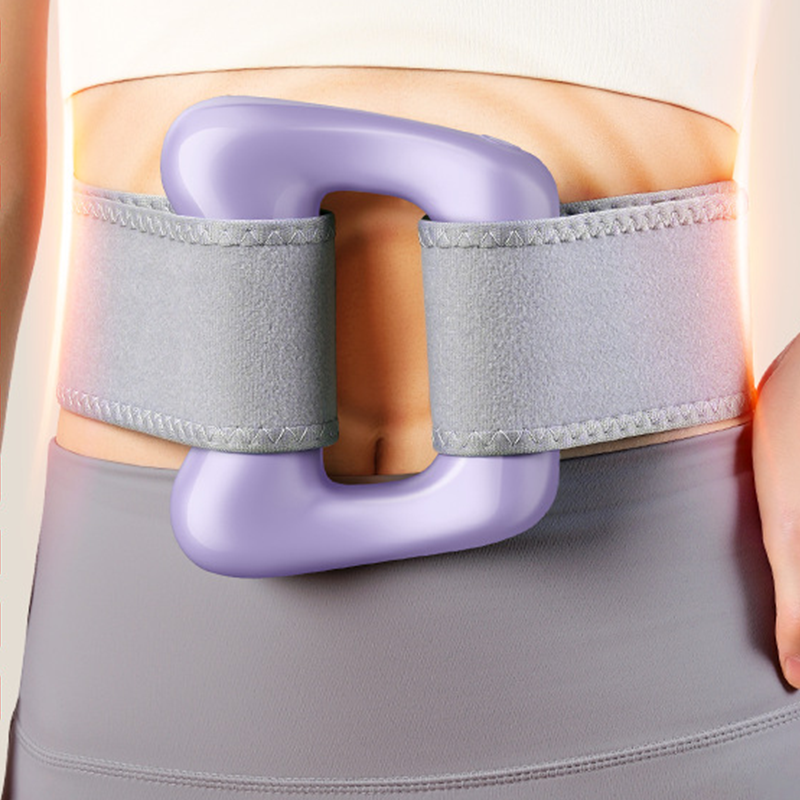 5-Speed Handheld Massager Ring with Adjustable Belt