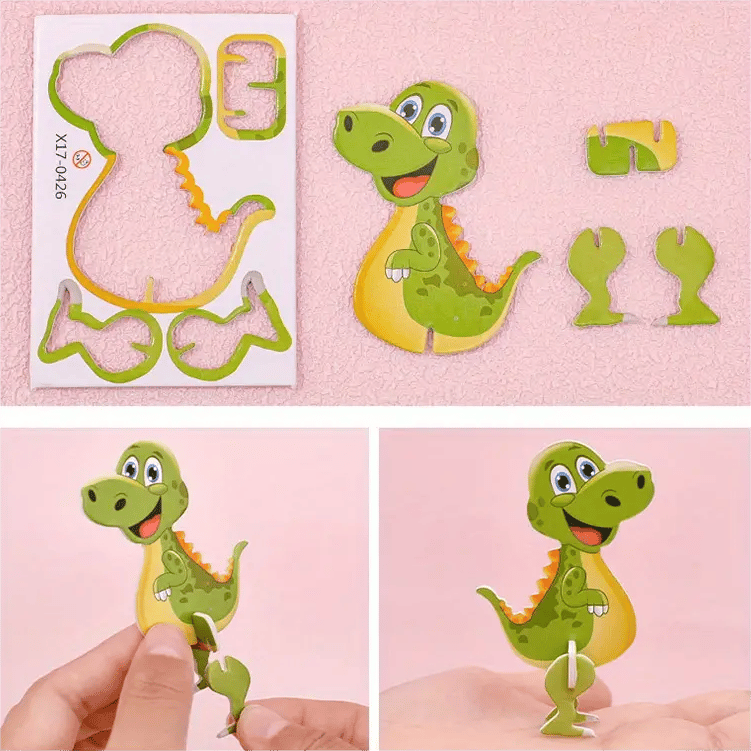 2025 Educational 3D Cartoon Puzzle