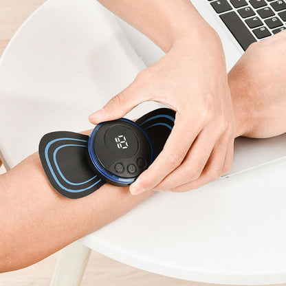 💆‍♂️ 50% OFF INSTANT! 🔥 Mini Low-Frequency Pulse Massager - Relieves Muscle Pain & Fatigue, Portable Design for Home/Office Use ⚡✨