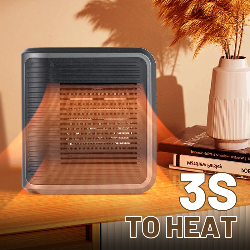✨2025 Hot Sale ✨800W Wall Outlet Space Heater with Adjustable Thermostat and Timer
