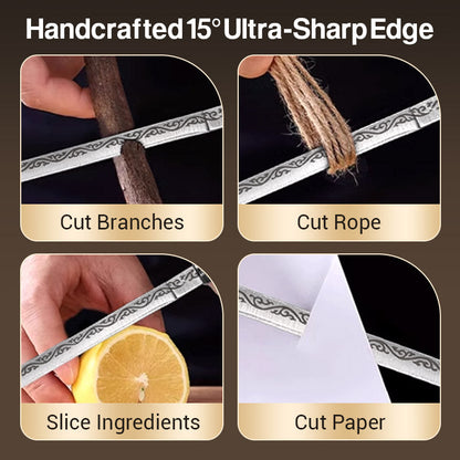 🔥Hot sale !🔥Multipurpose Outdoor Portable Fruit Knife with Sheath