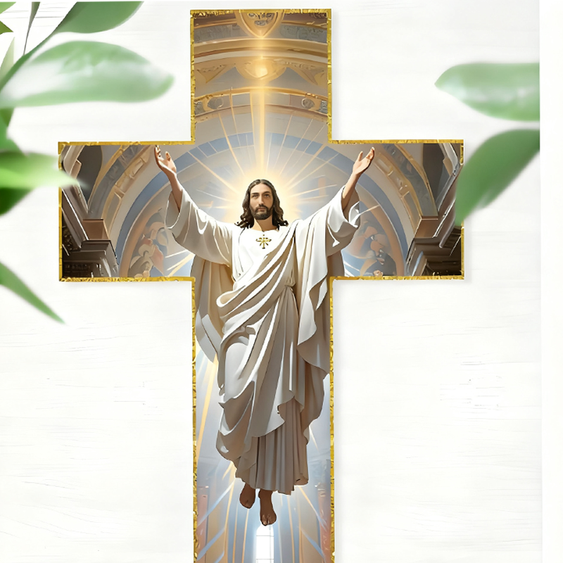 ✝️Time-limited 50% OFF✨Retro Jesus Christ Wall Cross Decor✝️