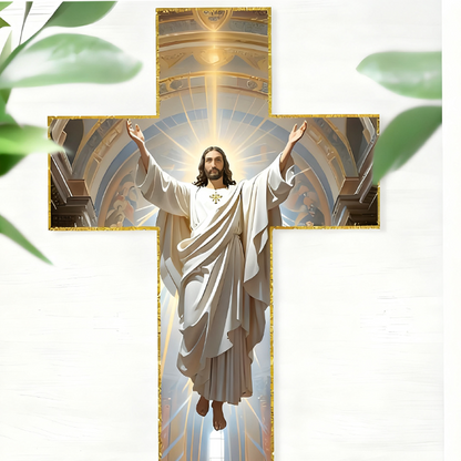 ✝️Time-limited 50% OFF✨Retro Jesus Christ Wall Cross Decor✝️
