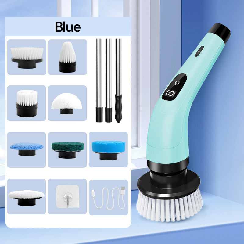 🔥 50% OFF Limited Sale🧽9-in-1 Electric Cleaning Brush🏠Multi-Purpose for Home