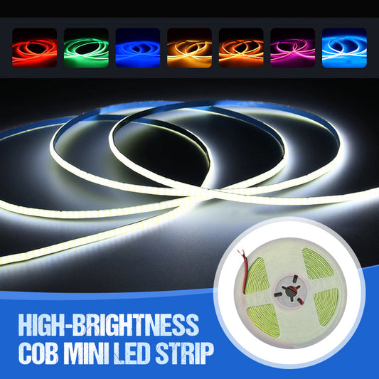 High-Brightness COB Mini LED Strip