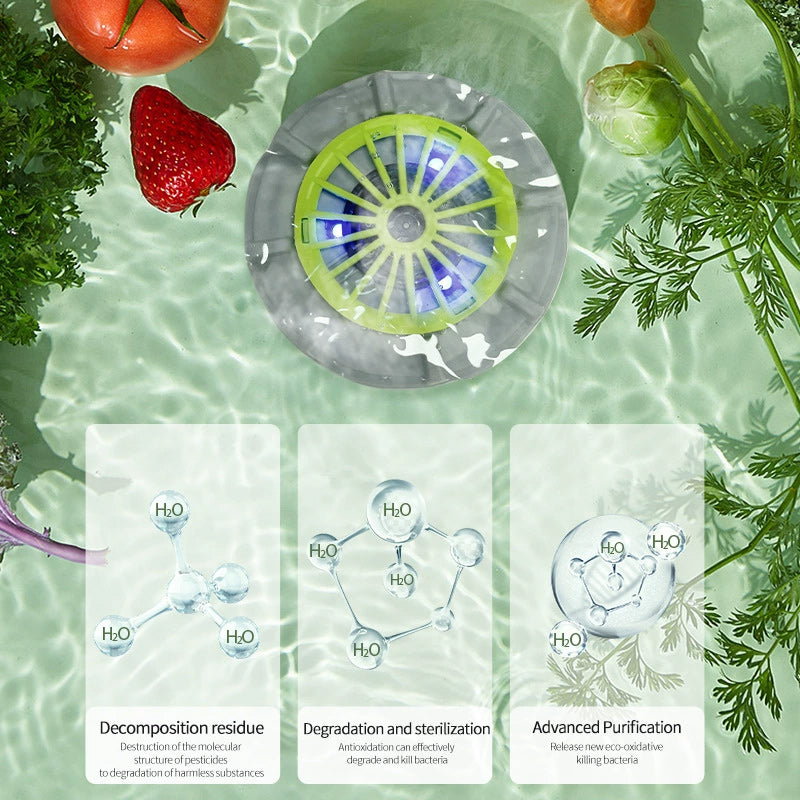 Efficient Portable Fruit & Vegetable Washers