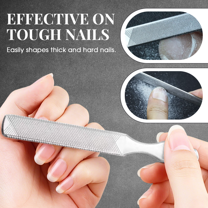 Stainless Steel Nail File for Grooming & Shaping