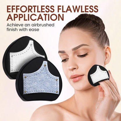 Dual-Use Skin-Friendly Powder Puff 3-Piece Set