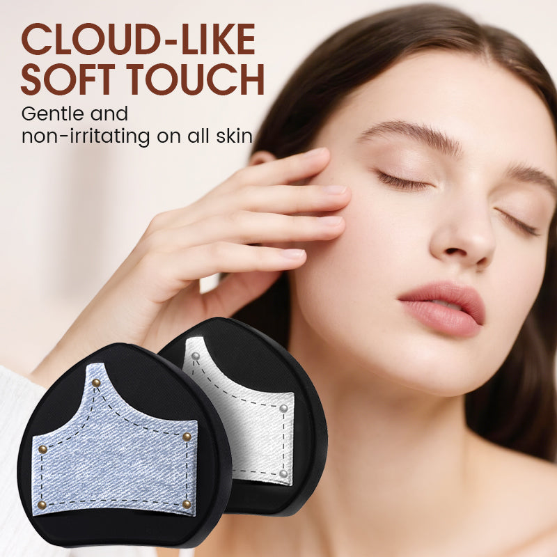 Dual-Use Skin-Friendly Powder Puff 3-Piece Set