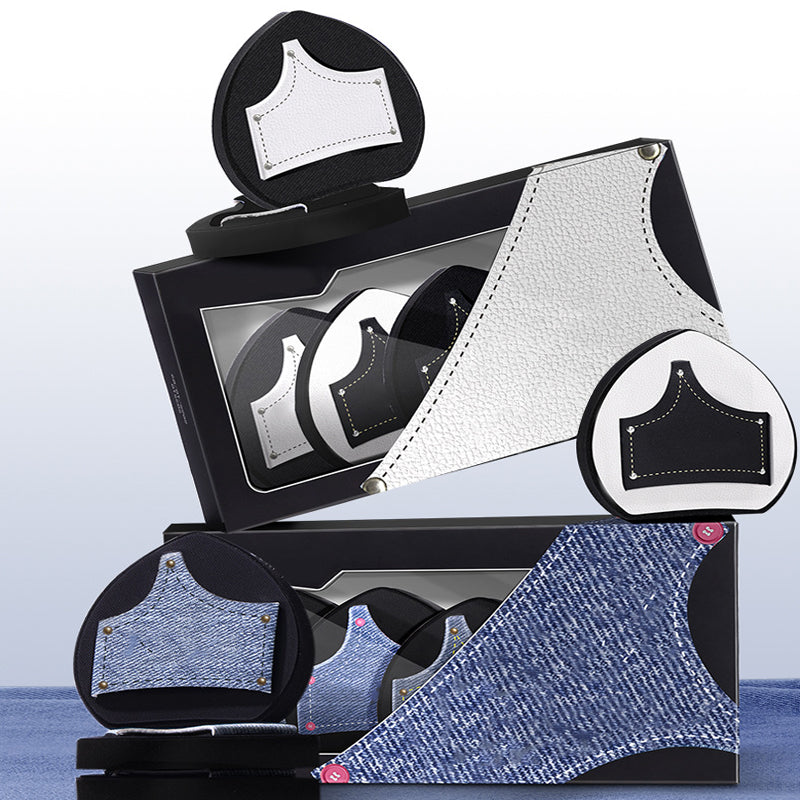 Dual-Use Skin-Friendly Powder Puff 3-Piece Set