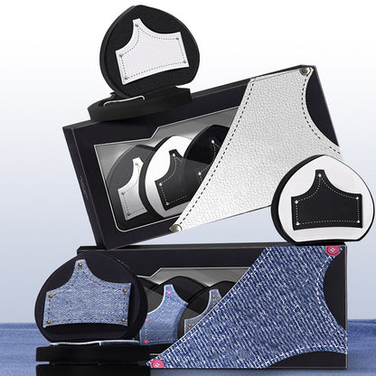 Dual-Use Skin-Friendly Powder Puff 3-Piece Set