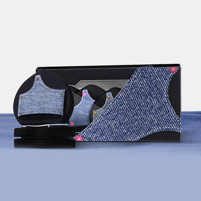 Dual-Use Skin-Friendly Powder Puff 3-Piece Set