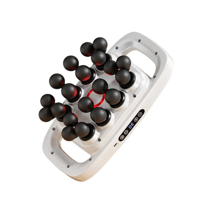 Smart Multi-Head Massage Gun with Red Light