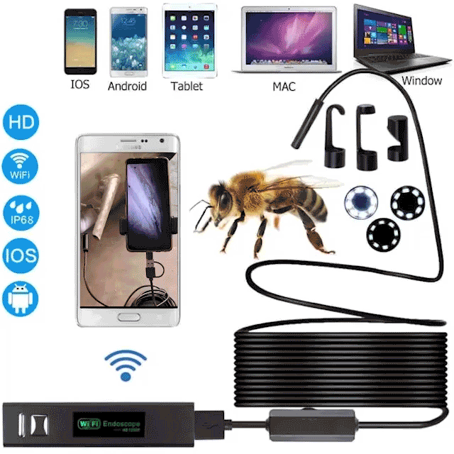 🔥Flash Sale: 50% Off - Waterproof Endoscope (Universal Fit for All Devices)