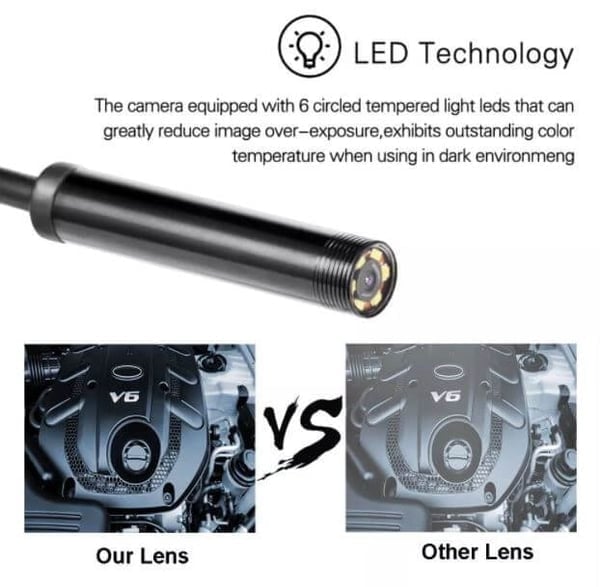 🔥Flash Sale: 50% Off - Waterproof Endoscope (Universal Fit for All Devices)