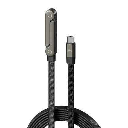 ⏳Time-Limited Special⏰240W Fast Charging Cable with Adjustable Phone Stand
