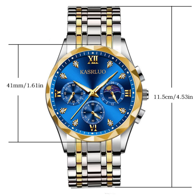 ⌚ 60% OFF NOW! 🔥 Men's Waterproof Quartz Watch - Stylish & Durable, Perfect for Daily Wear and Outdoor Activities ✨