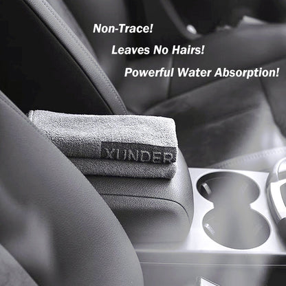 Microfiber Towel for Car - Effective Water Absorption & Leaves No Trace