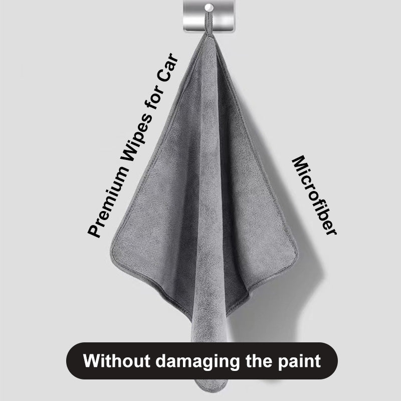Microfiber Towel for Car - Effective Water Absorption & Leaves No Trace