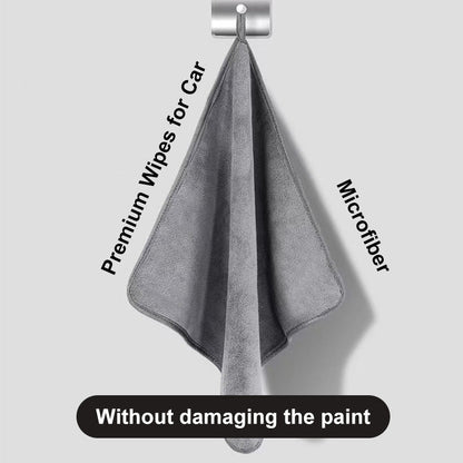 Microfiber Towel for Car - Effective Water Absorption & Leaves No Trace