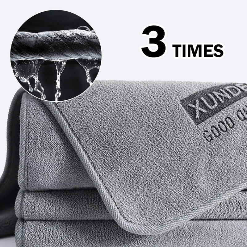 Microfiber Towel for Car - Effective Water Absorption & Leaves No Trace