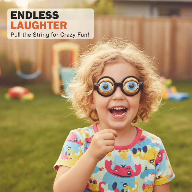 🔥CHRISTMAS SALE 50% OFF!!🏆Flash Sale💥Funny Glasses with Winking Eye Mechanism🥸