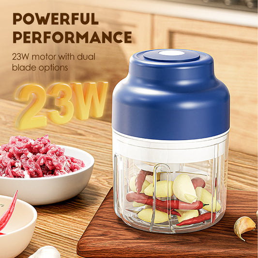 🔥2026 Hot Sale🔥Electric Mini Garlic Chopper Set