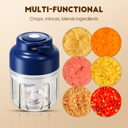 🔥2026 Hot Sale🔥Electric Mini Garlic Chopper Set