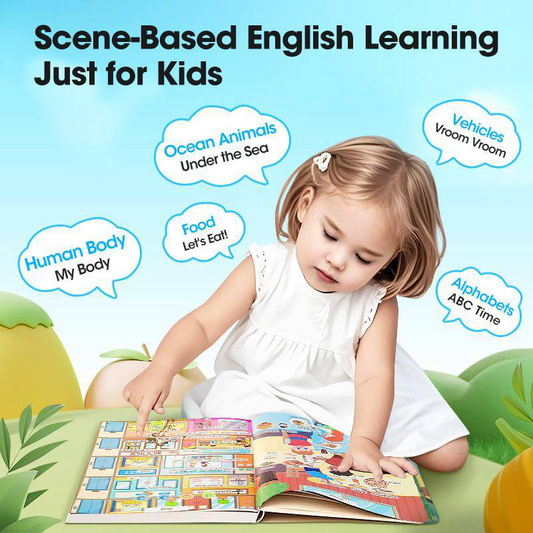 Interactive English Learning Sound Book for Children