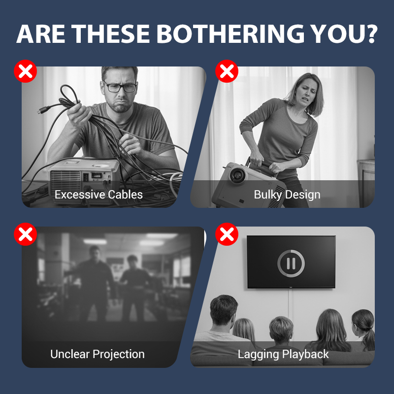 HCS350Max Portable LCD Full HD Projector