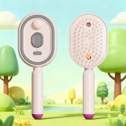 💧 Electric Spray & Massage Hairbrush – soothing scalp massage, fine mist spray & smooth hair care, detangling, nourishment & relaxation ✨