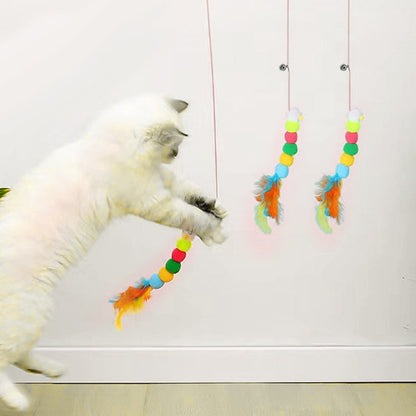 Adjustable Hanging Cat Interactive Toy