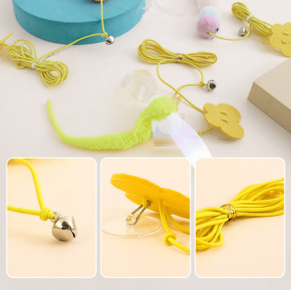 Adjustable Hanging Cat Interactive Toy