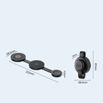 3-in-1 Foldable Magnetic Wireless Charger