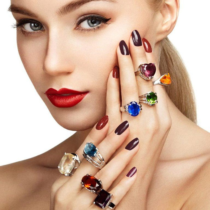 💥Surprise Sale: 50% Off💅 Waterproof self-adhesive glitter nail stickers(3pcs)